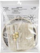 Picture of Design Works/Zenbroidery Macrame Wall Hanging Kit 8"X24" Natural Star