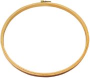 Picture of Frank A. Edmunds Beechwood Embroidery Hoop 11" W/ 15mm Wide Band