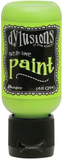 Picture of Dylusions Acrylic Paint 1oz Fresh Lime