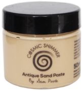 Picture of Cosmic Shimmer Antique Sand Paste 50ml By Sam Poole Creamy Mango