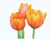 Picture of Diamond Dotz Simply Dotz Diamond Art Kit 13.8"X10.6"-Love Tulips