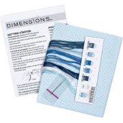 Picture of Dimensions Counted Cross Stitch Kit 6"X6"-Sea Turtle (14 Count)