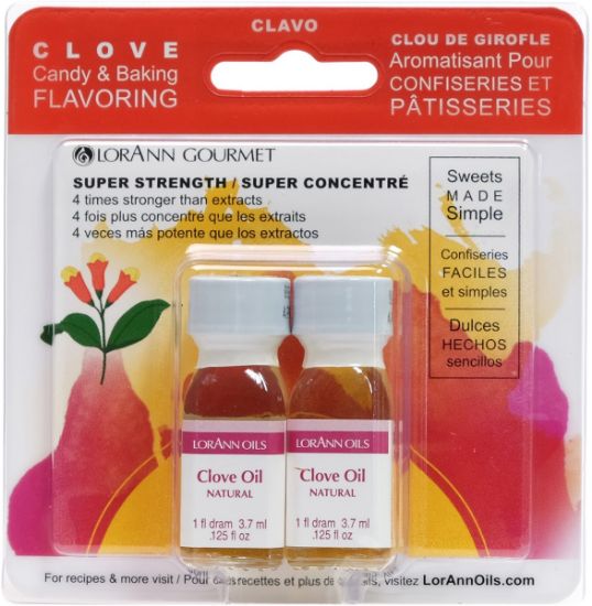 Picture of Candy & Baking Flavoring .125oz 2/Pkg Clove Oil