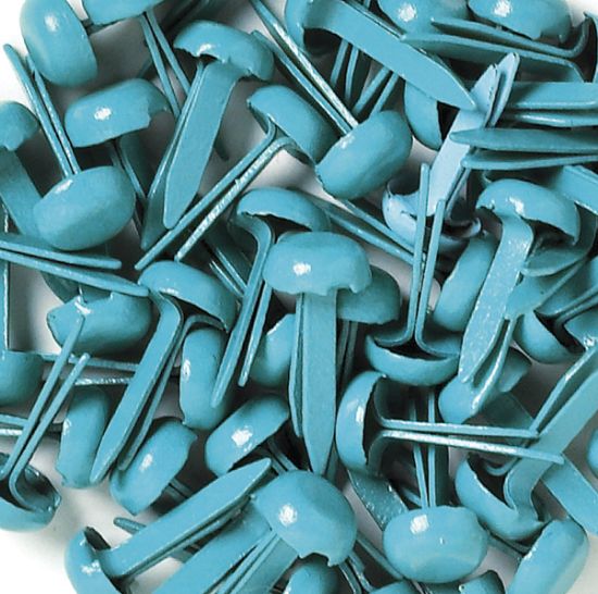 Picture of Doodlebug Mini Brads .125" 25/Pkg Swimming Pool