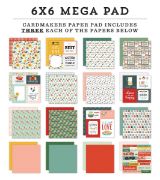Picture of Carta Bella Double-Sided Mega Paper Pad 6"X6" 48/Pkg-Sunflower Market