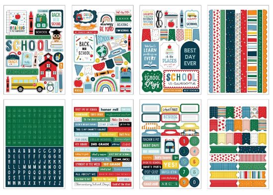 Picture of Echo Park Sticker Book-First Day Of School