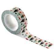Picture of Echo Park Washi Tape 30'-Festive Tree Fun, Happy Holidays