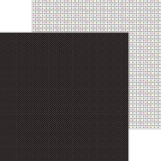 Picture of Doodlebug Hello Again Cardstock 12"X12"-Dainty Dots