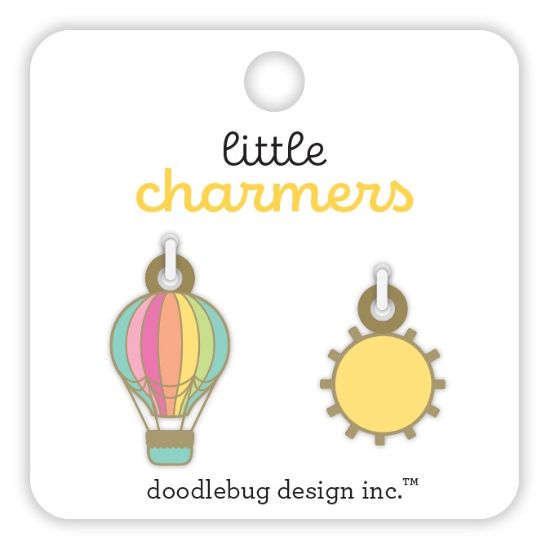 Picture of Doodlebug Little Charmers 6/Pkg-UP, UP & Away, Hello Again