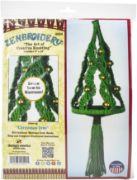 Picture of Design Works/Zenbroidery Macrame Wall Hanging Kit 8"X24" Christmas Tree