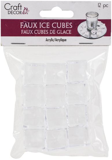Picture of Faux Ice Cubes 12/Pkg Small