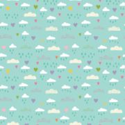 Picture of All About A Girl Double-Sided Cardstock 12"X12"-Heartfelt Sky