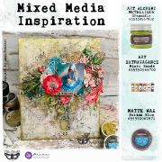 Picture of Finnabair Art Alchemy Matte Wax .68 Fluid Ounce Patina Blue