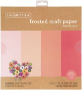 Picture of Frosted Craft Tissue Paper 12"X12" 20/Pkg Melon-Pinks