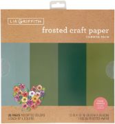 Picture of Frosted Craft Tissue Paper 12"X12" 20/Pkg Conifer-Blues