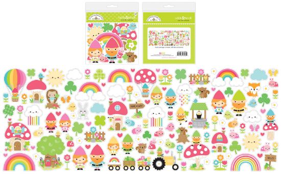 Picture of Doodlebug Odds & Ends Die-Cuts-Over The Rainbow