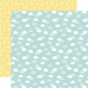 Picture of Away We Go Double-Sided Cardstock 12"X12"-Friendly Skies