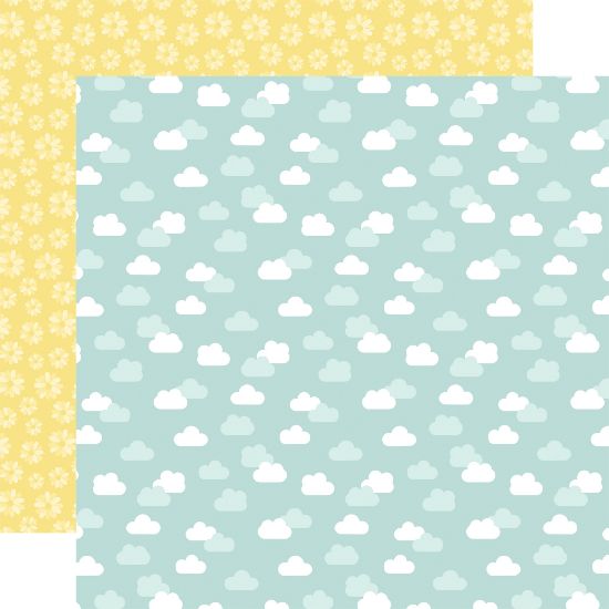 Picture of Away We Go Double-Sided Cardstock 12"X12"-Friendly Skies