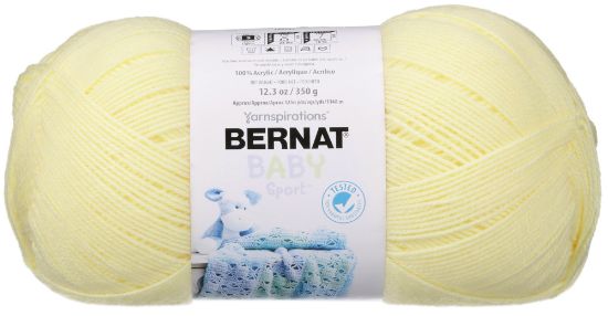 Picture of Baby Sport Big Ball Yarn - Solids Baby Yellow