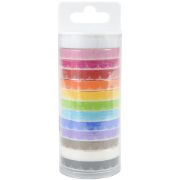 Picture of Doodlebug Monochromatic Washi Tape 8mmx12yds 12/Pkg Scallop