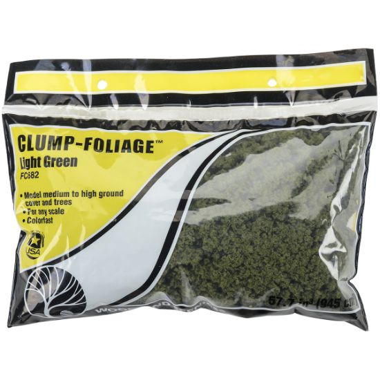 Picture of Clump Foliage 57.7 Cubic Inches Light Green