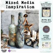 Picture of Finnabair Art Alchemy Matte Wax .68 Fluid Ounce Charcoal Black