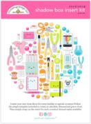 Picture of Doodlebug Design Shadow Box Kit 6/Pkg-Cute & Crafty