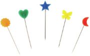 Picture of Decorative Straight Pins Size 24 100/Pkg
