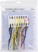 Picture of Design Works Counted Cross Stitch Kit 11"X14" Watching The Sunset (14 Count)