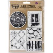 Picture of Finnabair Cling Stamps 6"X7.5" Old Town
