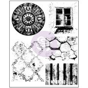 Picture of Finnabair Cling Stamps 6"X7.5" Old Town