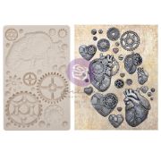 Picture of Finnabair Decor Moulds 5"X8"-Steampunk Hearts