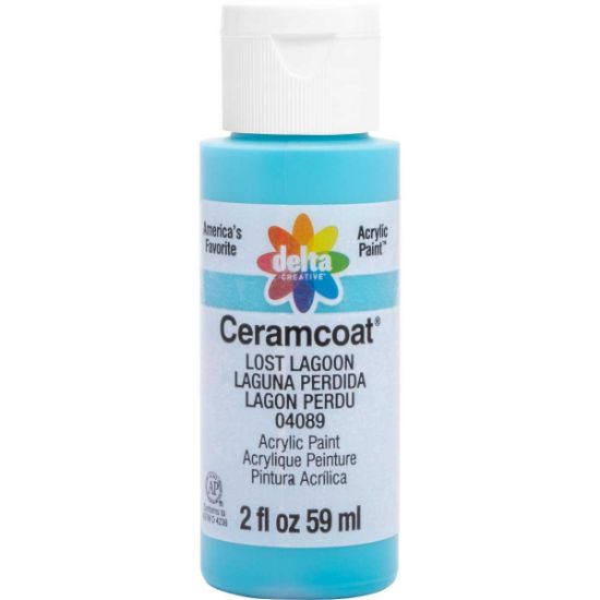 Picture of Delta Ceramcoat Acrylic Paint 2oz-Lost Lagoon