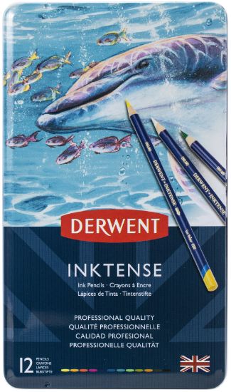 Picture of Derwent Inktense Pencils 12/Pkg 
