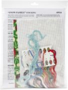 Picture of Design Works Cross Stitch Stocking Kit 17" Long Snow Sledding (14 Count)