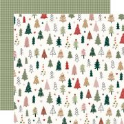 Picture of Boho Christmas Double-Sided Cardstock 12"X12"-Holly Jolly Vibes