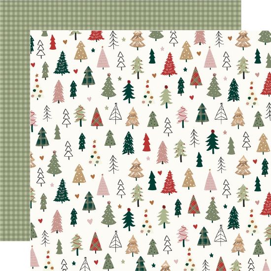 Picture of Boho Christmas Double-Sided Cardstock 12"X12"-Holly Jolly Vibes