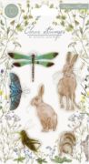 Picture of Craft Consortium A5 Clear Stamps Wildflower Meadow