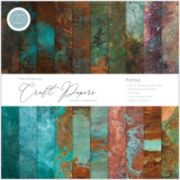 Picture of Craft Consortium Double-Sided Paper Pad 12"X12" 30/Pkg-Patina, 20 Designs