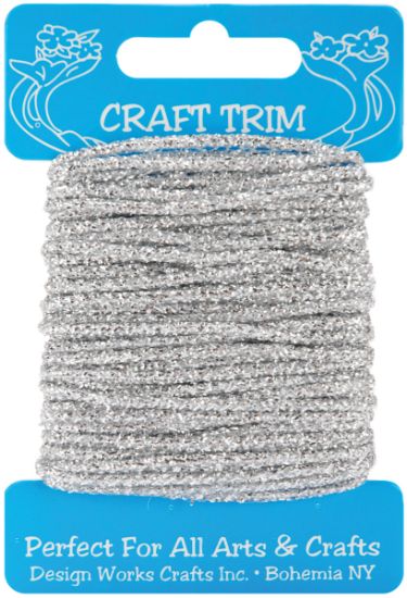 Picture of Craft Trim 10yd Glitter Silver