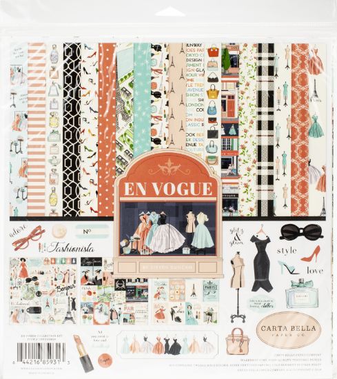 Picture of Carta Bella Collection Kit 12"X12" En Vogue