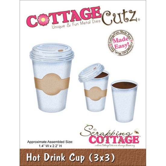 Picture of CottageCutz Die  Hot Drink Cup 1.4"X2.2"
