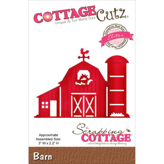 Picture of CottageCutz Elites Die  Barn 3"X2.2"