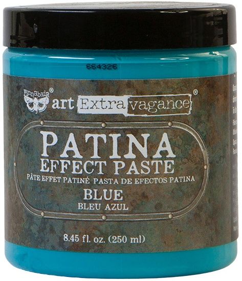 Picture of Finnabair Art Extravagance Patina Effect Paste 8.45oz Blue