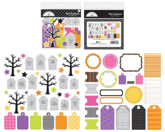 Picture of Doodlebug Odds & Ends Bits & Pieces Die-Cuts-Happy Haunting