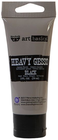 Picture of Finnabair Art Basics Heavy Gesso 2oz Black