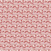 Picture of Boho Christmas Double-Sided Cardstock 12"X12"-The Merriest