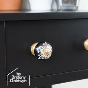 Picture of Americana Decor Satin Enamels 8oz Classic Black