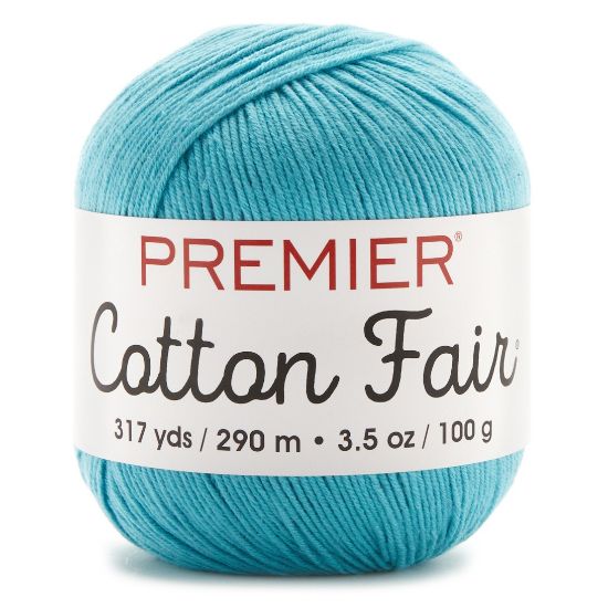 Picture of Cotton Fair Solid Yarn Turquoise