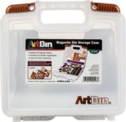 Picture of ArtBin Magnetic Die Storage W/3 Sheets 10.25"X3.25"X9.625" Translucent